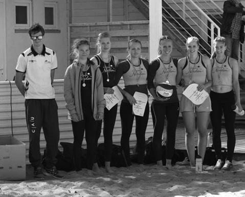 Wiker SV stellt die Landesmeister U18 und U19 im Beachvolleyball Am 14. und 15.