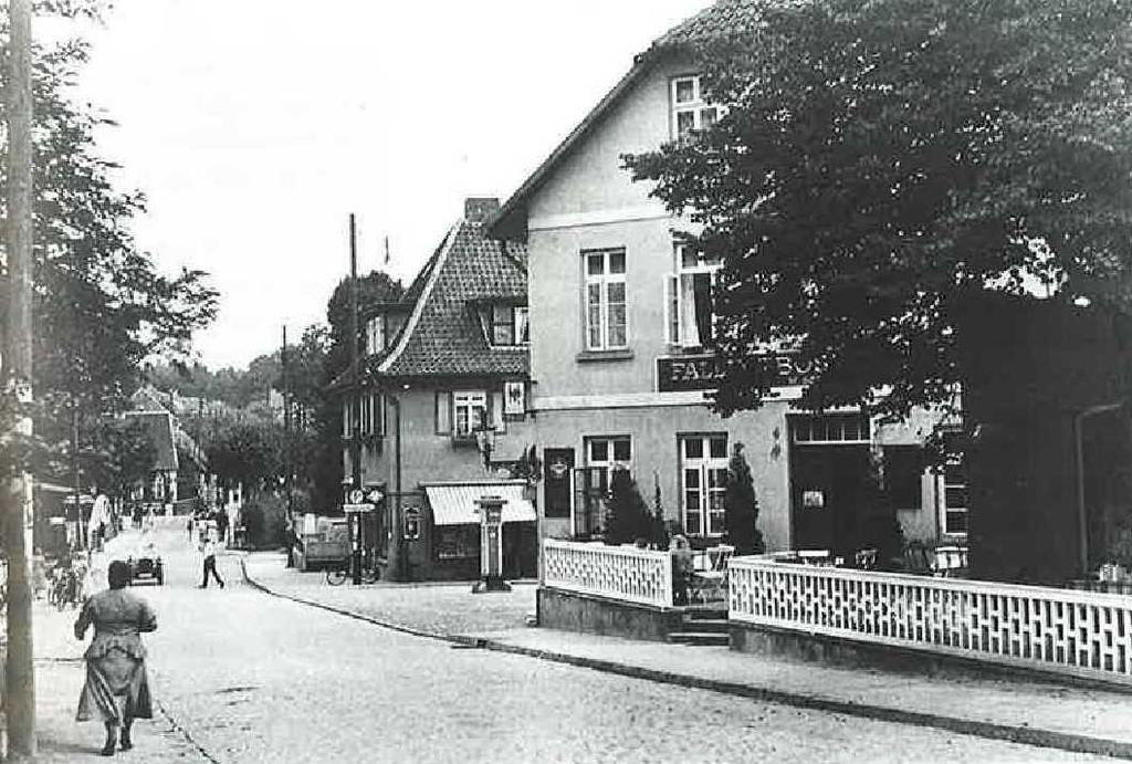 Rückblick Kirchplatz, Soltauer Straße ca. 1939, Quelle: Brandes W.