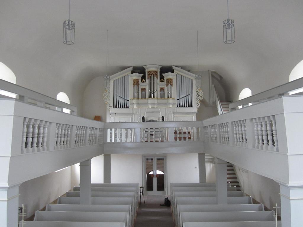 Die Johannes Schlottmann - Orgel in Waltersbrück 1788