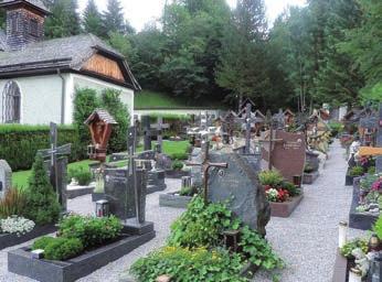 Teilweise wurde dies von den Grabbesitzern selber erledigt und bei manchen Gräbern wurde die Firma Steinmetz Ziller GmbH für die