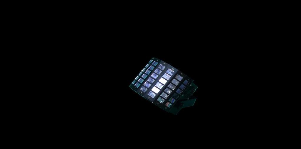 +10 ADJ mini Dekker LED LED Strahleneffekt -RGBW Farbmischung -Musik/Automodus -DMX Modus -20 Watt LED 24h : 10 +24h: +5 0 Mini Wash-head Beweglicher LED Movinghead -RGBW Farbmischung