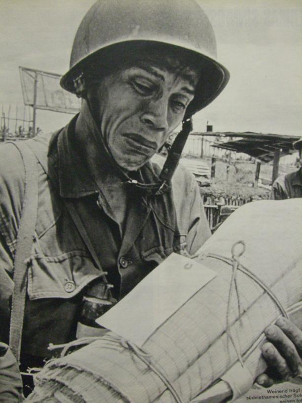 Vor Beginn der Eskalation thematisierten die Reportagen aus Südvietnam größtenteils den Guerillakrieg und die Überlegenheit der Partisanen, die vor allem nachts den Krieg beherrschten.