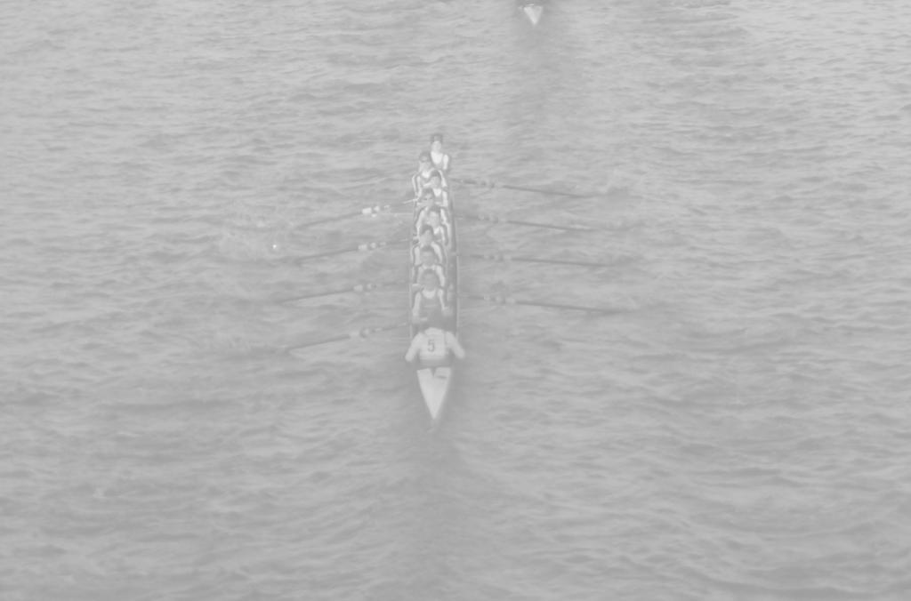 Raimund hingegen trainierte zusammen mit einigen anderen beim Bessel RC im Achter, um dann ebenfalls im März am Head of the River Themse Race in London teilnehmen zu können.