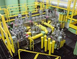 Eingesetzt werden die wasserhydraulischen Systeme in industriellen Anlagen, beispielsweise zur Steuerung einer 50.000-Tonnen-Presse bei Aluminiumhersteller Alcoa.