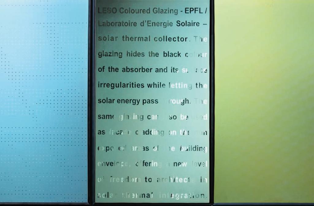 AIPV Forschung - Farbe KLYMAA Entwicklung: EPFL/LESO Ziel: Entwicklung innovativer Oberflächen, die farbig wirken,