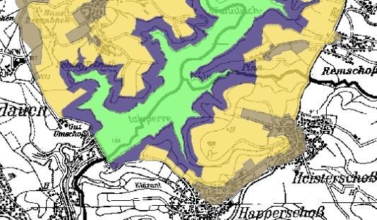 STADT HENNEF (SIEG) - NEUAUFSTELLUNG FLÄCHENNUTZUNGSPLAN SEITE 170 In der Planzeichnung sind Hauptwasserleitungen ab DN 20