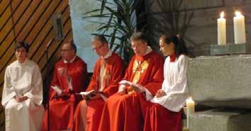 Resle Volk stand dem Weihbischof für seine Fragen Rede und Antwort. 26.11. Im Katholischen Gemeindehaus in Kolbingen fand ein Adventsbasteln statt.