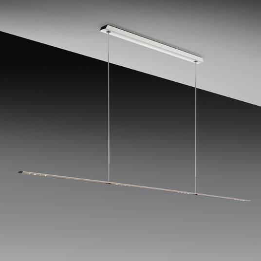 LET D 180 ist eine lineare Decken leuchte für die Ausleuchtung langer Tische bis 300 cm.