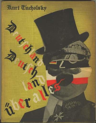 20, 1930 Werbeanzeige für Tucholskys neuestes Buch, dass im gleichen Verlag wie die AIZ erschien. Für diese Anzeige wurde ein Foto und ein Gedicht aus dem Buch verwandt.