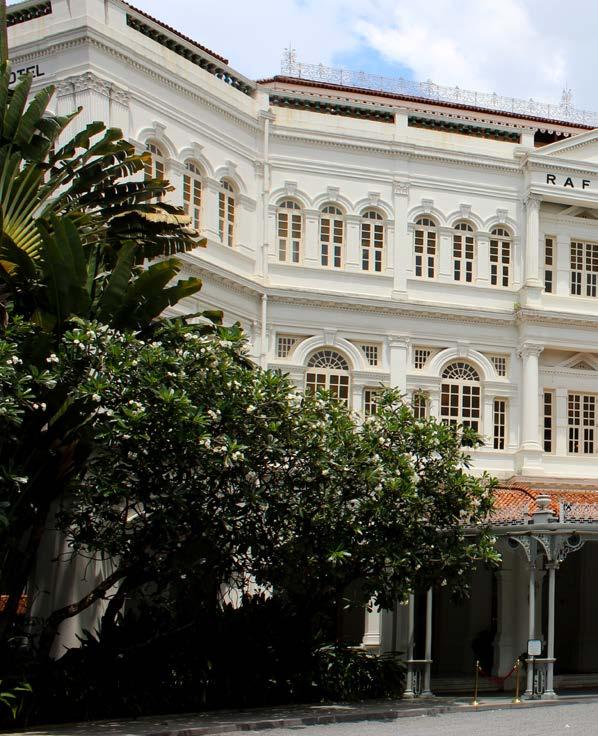 Raffles Hotel, Raffles und Singapur Das Raffles Hotel Ein Hotel als Nationaldenkmal das ist seit 1987 so. Damals wurde das Hotel von der Regierung zum Nationaldenkmal erklärt.