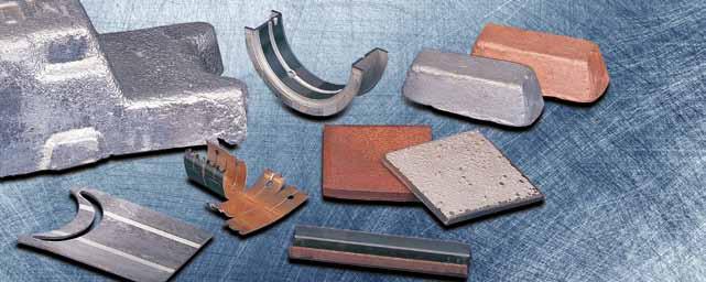 Technische Informationen Werkstoffe MAHLE Gleitlager bestehen je nach Anwendung aus einer hochfesten Stahlstützschale, die mit mehreren verschiedenen Lagermetallen be schichtet ist.