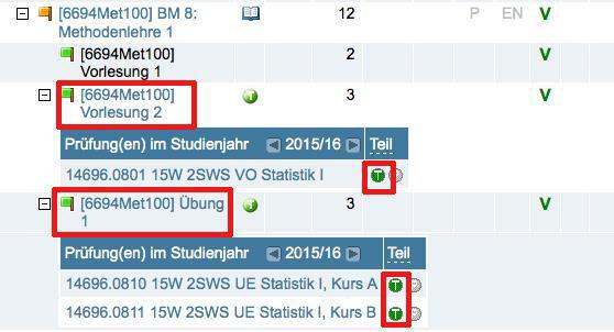 3. auswählbare Veranstaltungen werden eingeblendet dort noch einmal die