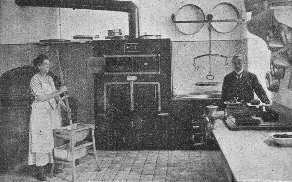 Die Räume während der Zeit der studentischen Wirtschaftshilfe e.v. um 1920 Foto : Studentische Wirtschaftshilfe e.v. (Hg.