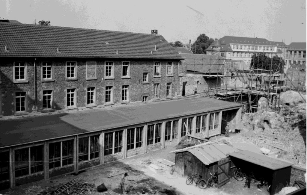 Umbau und Einzug des IDD 1952/1953 Foto : UA Darmstadt 02.10.