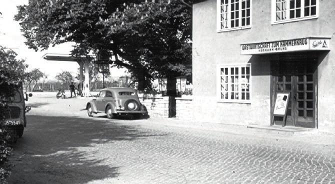 Deutsches Rotes Kreuz Ortsverein Wolfenbüttel-Ahlum Und das war der Kammerkrug, der ab 1.4.1953 von dem Ehepaar Söffker bewirtschaftet wurde. Und hier begann es... Wie es begann.