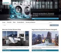 Die digitale Welt von Siemens. Innovativ, informativ, interaktiv. Klicken Sie sich in die Welt von Siemens: die Siemens-Homepage.