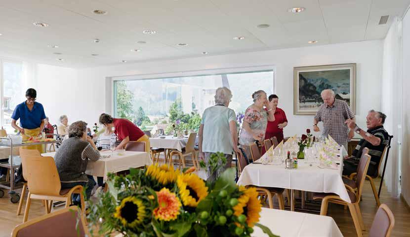 Offener Mittagstisch Feines Essen in guter Gesellschaft Die Stiftung Alpbach ist ein offenes Haus.