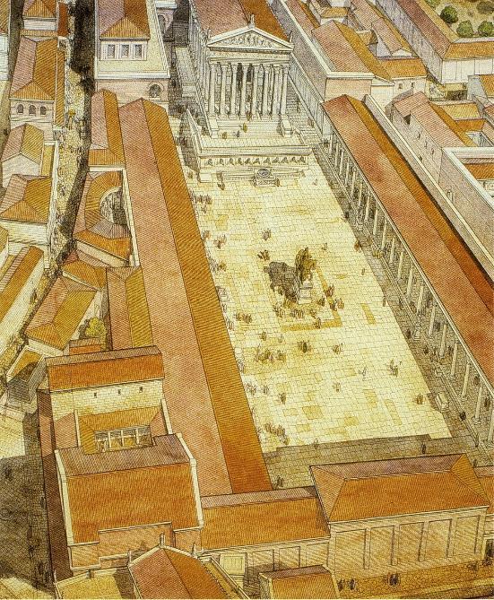 Rom (I), Forum Romanum / Forum Iulium.