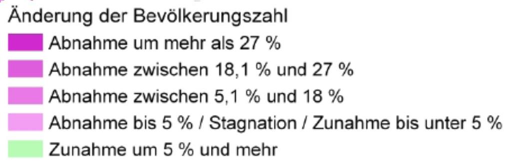 Zuwanderungen tragen zu konstanter Gesamtbevölkerungszahl bei