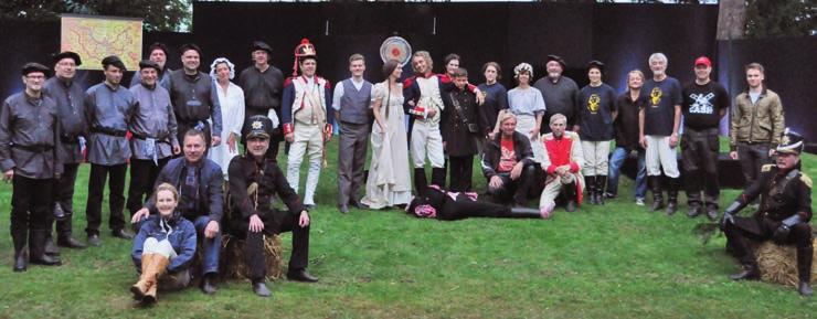 An drei Wochenenden im September hatten die zweiten Göhrdefestspiele mit einem Freilichttheaterstück um das Leben und Sterben der Eleonore Prochaska, die als Lützower Jäger vor genau 200 Jahren an