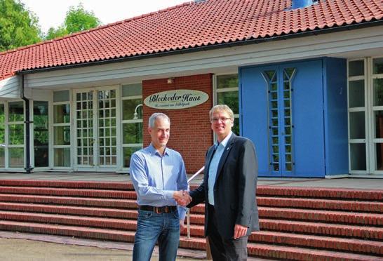 Der Weiterbetrieb des Bleckeder Hauses ist ein wichtiger Beitrag für die Lebensqualität unserer Stadt, erklärte Bürgermeister Jens Böther nach der Unterzeichnung.