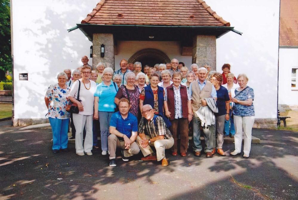 Gemeinde unterwegs im Fränkischen Seenland Herrlicher Sonnenschein begleitete uns an diesem 15.Juli den ganzen Tag.