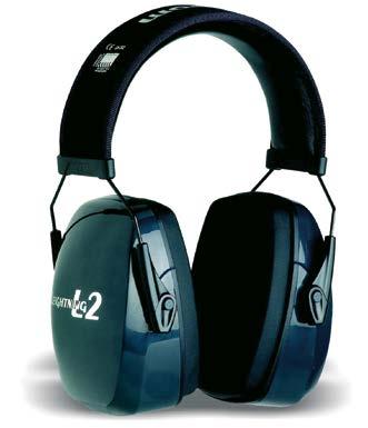 Gehörschutz 20,10 SNR-Wert Kapselgehörschützer L2 Der innovative Stahlbügel widersteht den extremsten Belastungen.