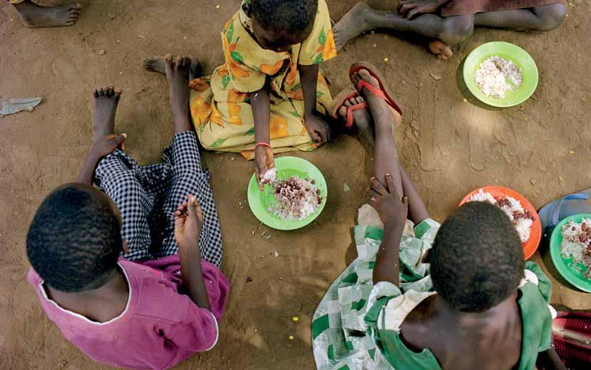 Brennpunkt Eine ausgewogene Ernährung ist wichtig für die Entwicklung der Kinder. Ausserdem sind sie weniger anfällig für Krankheiten.