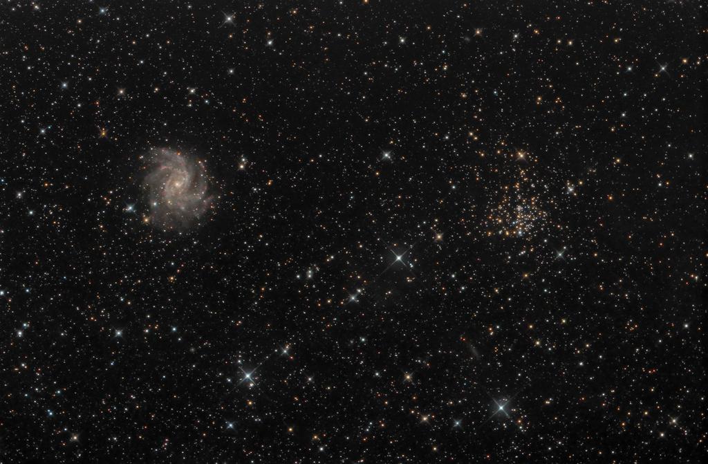 NGC 6939 und NGC 6946 am 06. und 08.