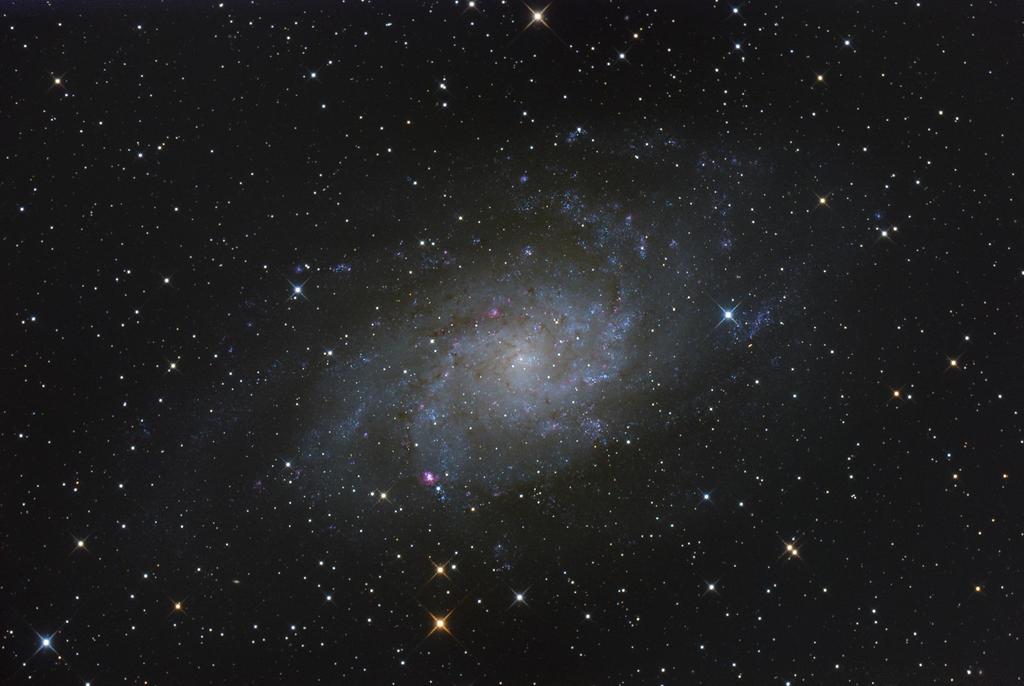 Messier 33 Aufnahme vom 24. bis 26.