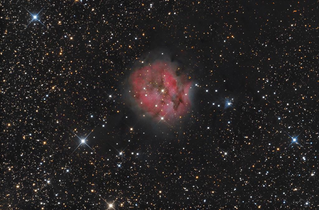 IC 5146 der Cocoonnebel First Light 12 Aufnahme vom 11. 12. 13. und 14.