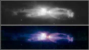 Planetarische Nebel nach Abwurf der Hülle wird Zentralstern