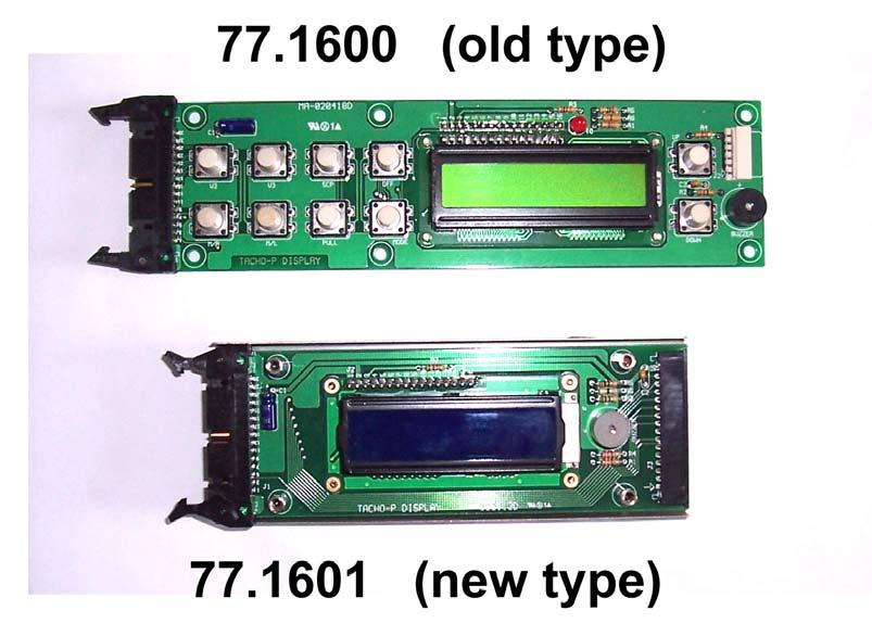 77.1600 PCB for panel cpl. (old type) 1 77.