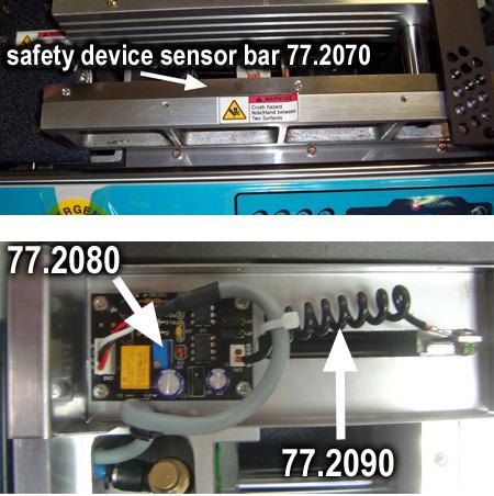 77.2070 Safety device sensor bar 1 77.