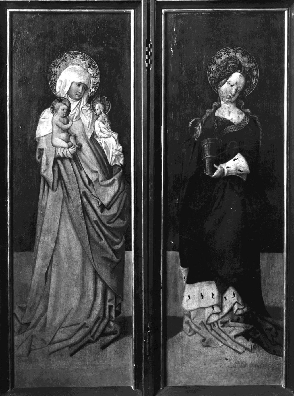 Abb.192 Heilige Anna Selbdritt und Heilige Maria Magdalena, undatierte Aufnahme zum