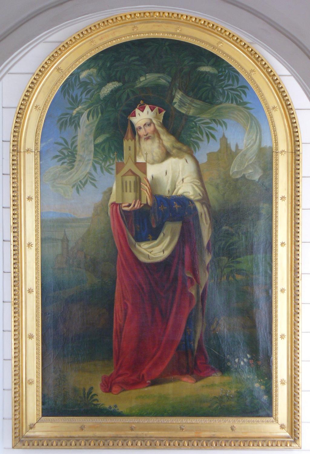 Heiliger Leopold, Gemälde von Leopold