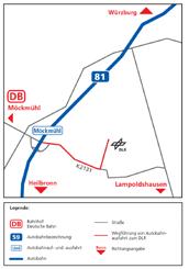 Anfahrt I Parkmöglichkeiten Veranstalter I Partner Veranstaltungsort: TTZ Lampoldshausen