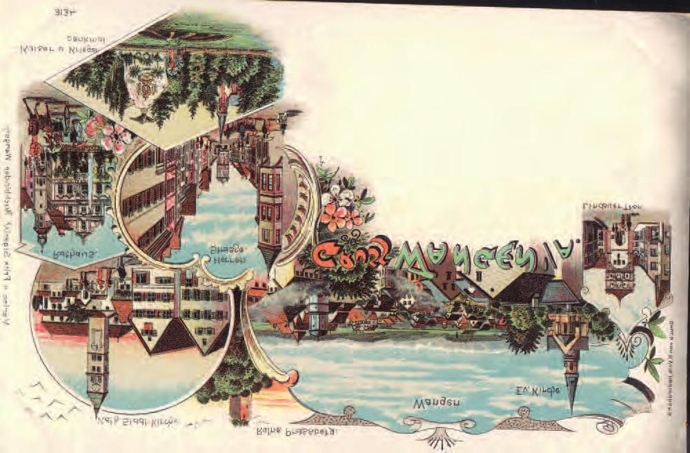 Seite 1 STADT ANSICHTEN ZEITREISE DURCH DIE WANGENER STADTGESCHICHTE Grußpostkarten mit den wichtigsten Sehenswürdigkeiten der Stadt Wangen, um 1900