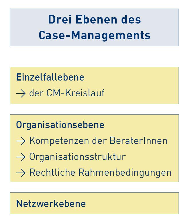 Case Management Ebenen *Deutsche