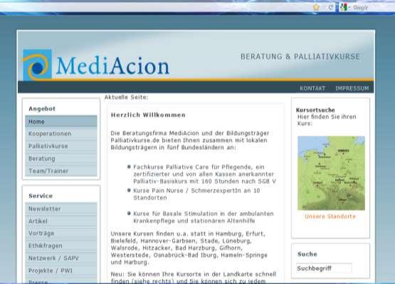 Vortrag im Web: MediAcion.de www.