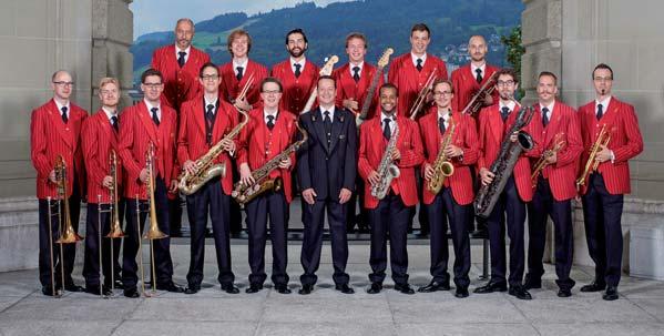 Hier einige Highlights aus den 80 teilnehmenden Interpreten: Swiss Army Big Band Leitung Edgar Schmid Mit der Swiss Army Big Band verfügt die Schweizer Armee über ein hochklassiges Jazz- und