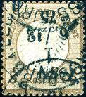 5 6 250,- 5013 2 Gr., zwei Exemplare (li. Marke kl. Knitter) auf Brief in die USA, saubere K1 HAMBURG P.E.2 25/1 72.