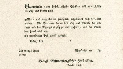 ussen 1 Sgr. (oben Schere) nach Altenburg. Pr.16 6 90,- 4113 1847, BOEBLINGEN, L1 in Blau klar und voll auf doppelt verwendetem Kab.