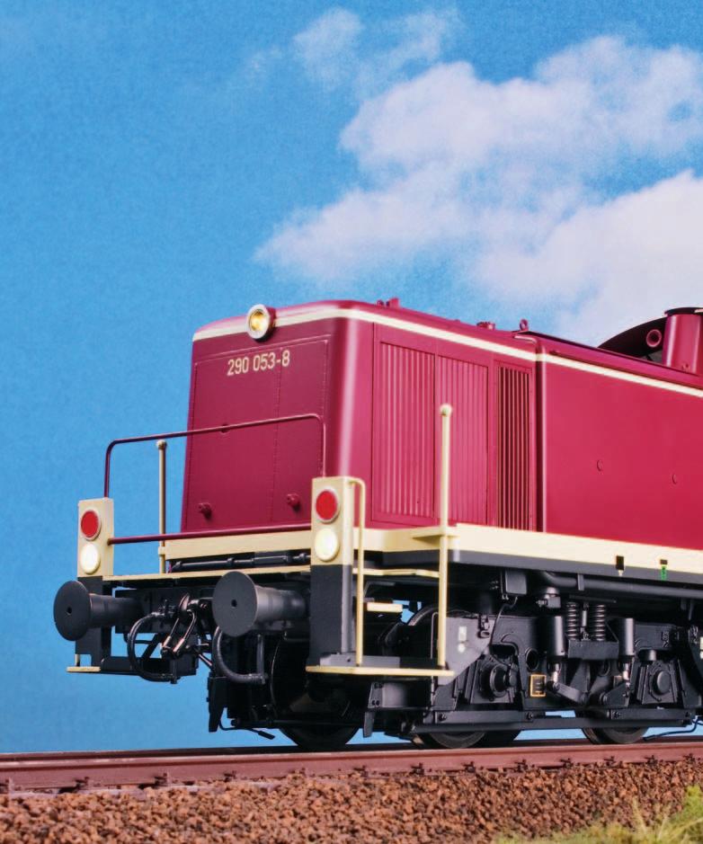 Die Baureihe 290 von KM 1 In den letzten Jahren konnten sich die Spur-1-Bahner wahrlich nicht über das Angebot an Triebfahrzeugen für ihre Baugröße beklagen.