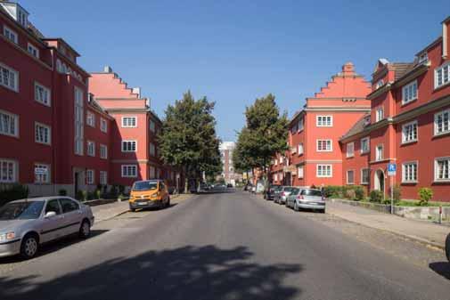 Aachen Josef-von-Görres-Straße Modernisierung einer denkmalgeschützten Wohnanlage aus den 1930er Jahren und soziale Stabilisierung des Viertels