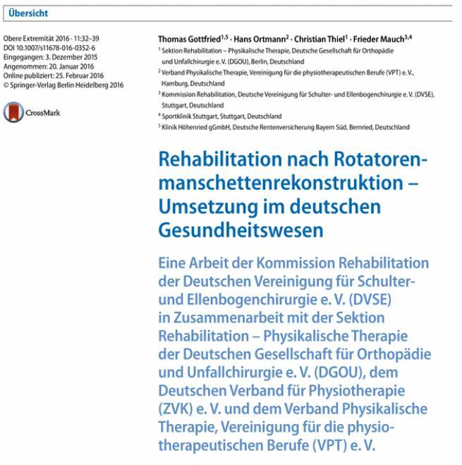 Verband Physikalische Therapie (VPT) e.v.