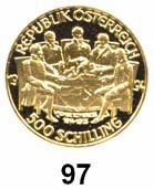 12 Österreich - Ungarn Österreich 2. Republik ab 1945 94 500 Schilling 1993 (8 g FEIN). GOLD Schön 207. KM 3012. Kaiser Rudolf II., Erzherzog Ferdinand, Erzherzog Leopold.