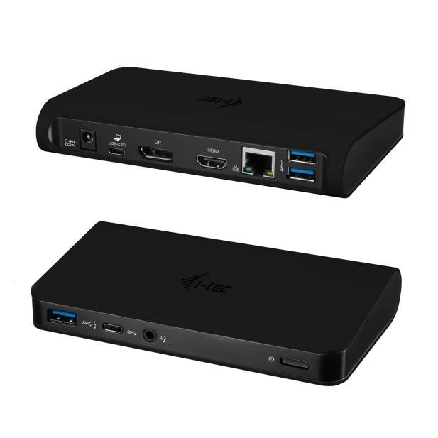 i-tec USB-C Dual Display MST Docking Station i-tec USB-C Dual Display (MST) Docking Station 1x HDMI, 1x Display Port, 1x Ethernet, 3x USB 3.