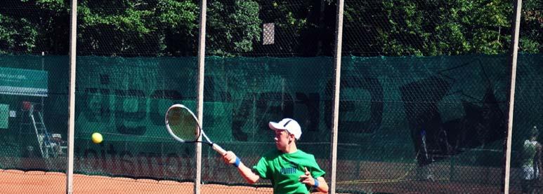 Highlights der Saison Bastian Hübner überzeugt erneut Den bisher größten Erfolg in seiner noch jungen Karriere feierte Bastian Hübner vom Tennis-Club Bordesholm beim dreitägigen Turnier um den