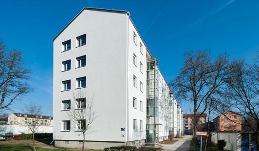 Aktuell entschied sich das Unternehmen für die Modernisierung der Wohnhäuser in der Harpprechtstraße 4 10 in München-Hasenbergl.